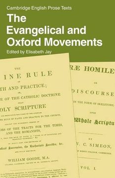 portada The Evangelical and Oxford Movements (Cambridge English Prose Texts) (en Inglés)