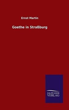 portada Goethe in Straßburg