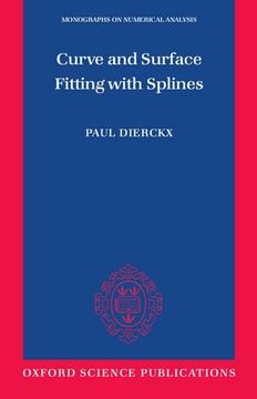 portada Curve and Surface Fitting With Splines (Numerical Mathematics and Scientific Computation) (en Inglés)