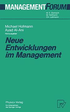 portada Neue Entwicklungen im Management (en Alemán)