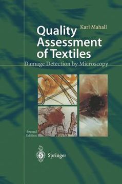 portada quality assessment of textiles: damage detection by microscopy (en Inglés)