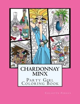 portada Chardonnay Minx - Party Girl: Coloring Book