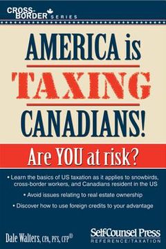 portada Taxation of Canadians in America (en Inglés)
