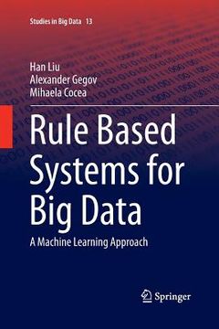 portada Rule Based Systems for Big Data: A Machine Learning Approach