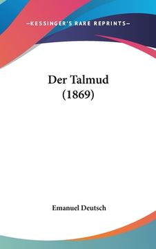 portada Der Talmud (1869) (en Alemán)