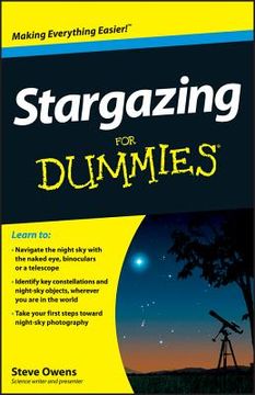 portada stargazing for dummies (en Inglés)