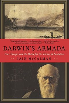 portada Darwin's Armada: Four Voyages and the Battle for the Theory of Evolution (en Inglés)