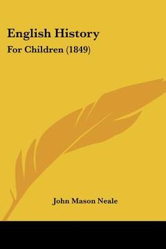 portada english history: for children (1849) (en Inglés)