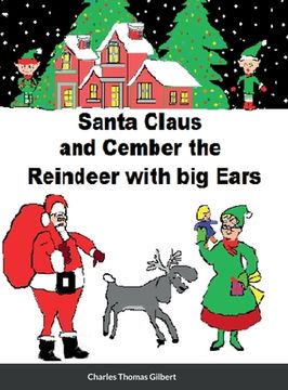 portada Santa Claus and Cember The Reindeer With Big Ears (en Inglés)