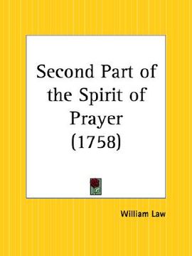portada second part of the spirit of prayer (en Inglés)