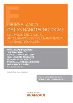 portada Libro Blanco de las Nanotecnologías: Una Visión Ético-Social Ante los Avances de la Nanociencia y la Nanotecnología (Monografía)