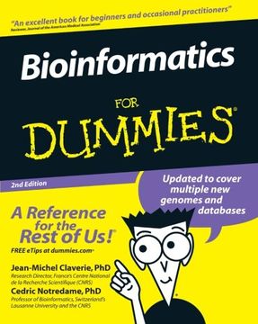 portada Bioinformatics for Dummies (en Inglés)