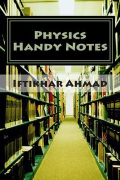 portada Physics Handy Notes: Short Definitions, McQs (in English)