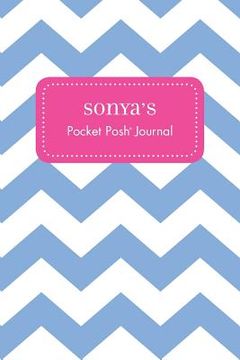 portada Sonya's Pocket Posh Journal, Chevron (en Inglés)