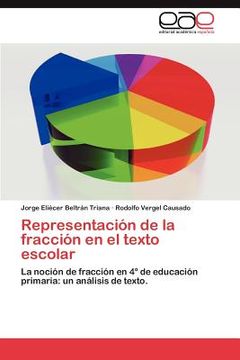 portada representaci n de la fracci n en el texto escolar (en Inglés)