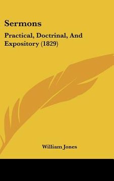 portada sermons: practical, doctrinal, and expository (1829) (en Inglés)