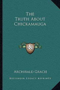 portada the truth about chickamauga (en Inglés)