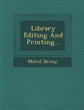 portada Library Editing and Printing... (en Inglés)