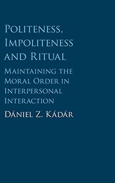 portada Politeness, Impoliteness and Ritual (en Inglés)