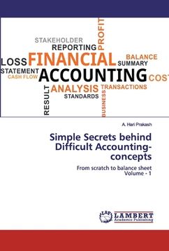 portada Simple Secrets behind Difficult Accounting-concepts (en Inglés)