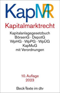 portada Kapitalmarktrecht (in German)