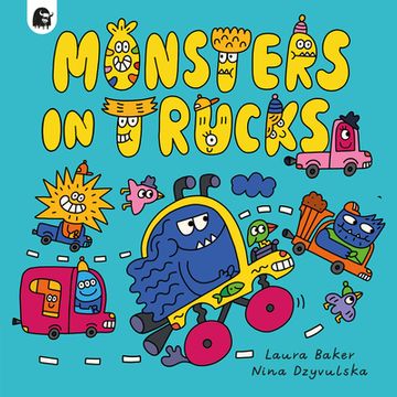 portada Monsters in Trucks (Monsters Everywhere, 1) (en Inglés)
