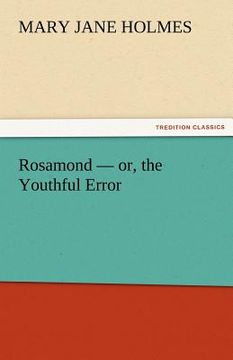portada rosamond - or, the youthful error