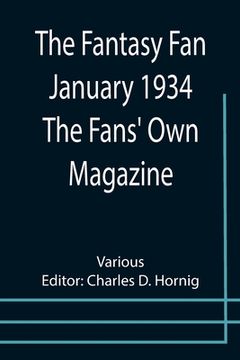 portada The Fantasy Fan January 1934 The Fans' Own Magazine (en Inglés)