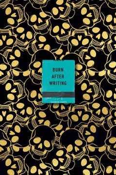 portada Burn After Writing (Skulls) (en Inglés)