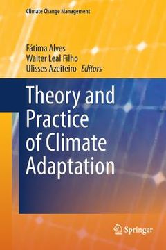 portada Theory and Practice of Climate Adaptation (en Inglés)