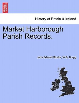 portada market harborough parish records. (in English)