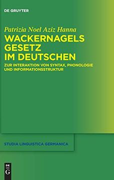 portada Wackernagels Gesetz im Deutschen (en Alemán)