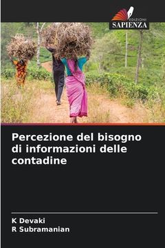 portada Percezione del bisogno di informazioni delle contadine (en Italiano)