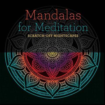 portada Mandalas for Meditation: Scratch-Off Nightscapes (en Inglés)