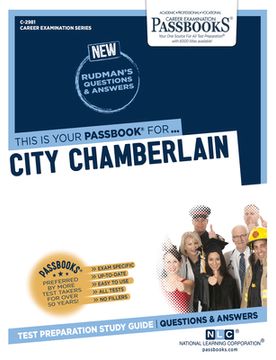 portada City Chamberlain (C-2981): Passbooks Study Guide Volume 2981 (en Inglés)