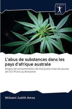 portada L'abus de substances dans les pays d'afrique australe (en Francés)