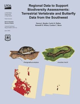 portada Regional Data to Support Biodiversity Assessments: Terrestrial Vertebrate and Butterfly Data From the Southwest