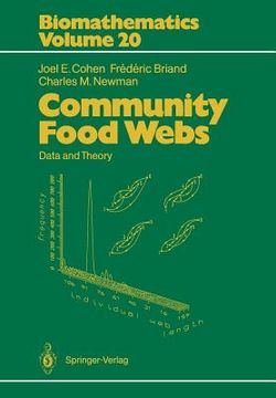 portada community food webs: data and theory (in English)