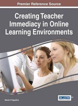 portada Creating Teacher Immediacy in Online Learning Environments