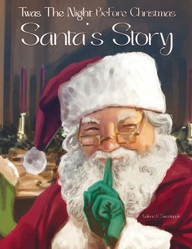 portada Twas The Night Before Christmas Santa's Story (en Inglés)