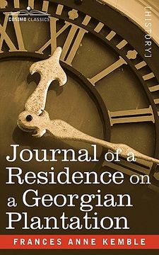 portada journal of a residence on a georgian plantation