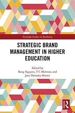 portada Strategic Brand Management in Higher Education (Routledge Studies in Marketing) (en Inglés)