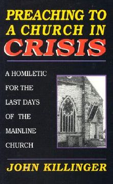 portada preaching to a church in crisi (en Inglés)