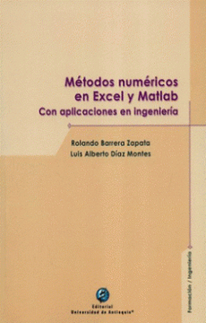 portada Métodos Numéricos en Excel y Matlab
