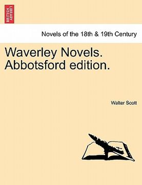 portada waverley novels. abbotsford edition. (en Inglés)