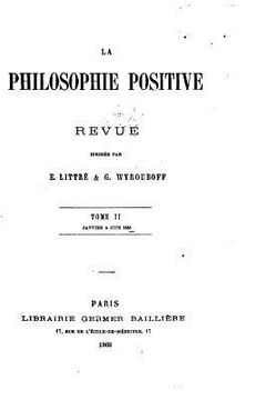 portada La Philosophie positive, revue - Tome II (en Francés)