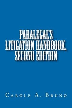 portada paralegal's litigation handbook, second edition (in English)