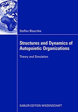 portada Structures and Dynamics of Autopoietic Organizations Theory and Simulation 