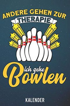 portada Kalender: 2020 a5 1 Woche 2 Seiten - 110 Seiten - Andere Gehen zur Therapie Bowling 