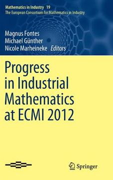 portada Progress in Industrial Mathematics at Ecmi 2012 (en Inglés)